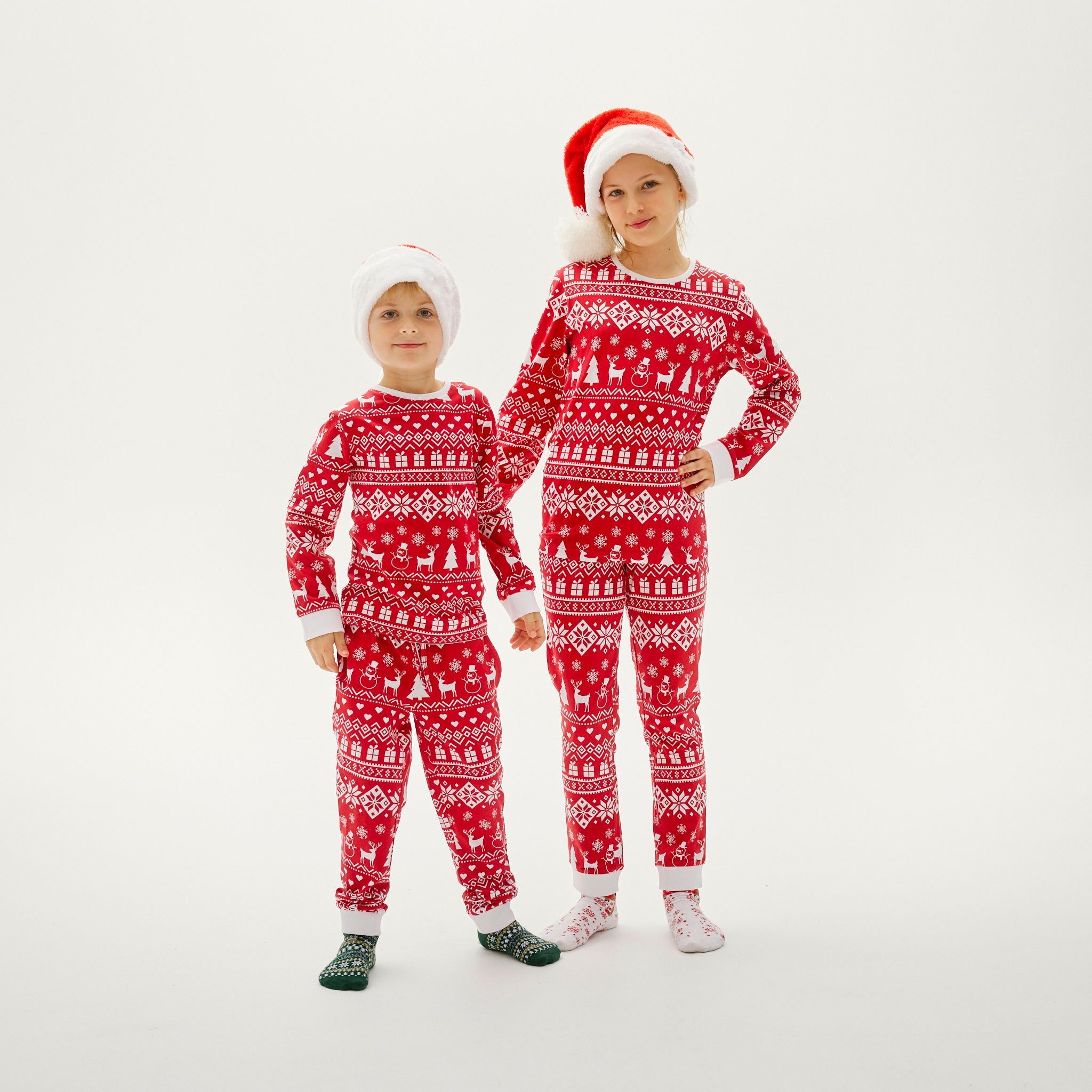 The Peaceful Pyjama Bordeaux - Kinderen.